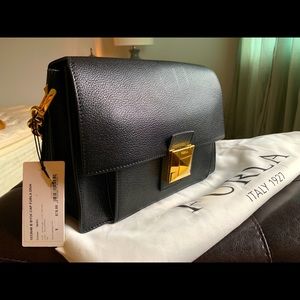 FURLA Small Diva Leather Shoulder Bag